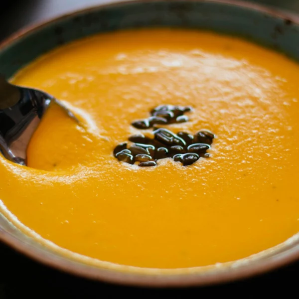 Veloute butternut – châtaigne : gourmand et réconfortant