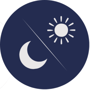Logo soleil sur lune naturopathe spécialisée sommeil